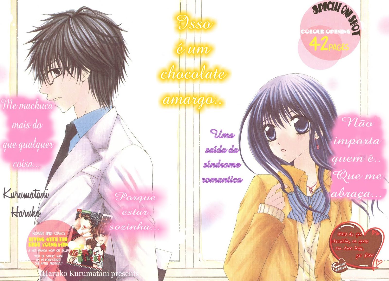 Mangás Shoujo Brasil [Online]: One-shot Sore wa Nigai Chocolate